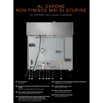 HORNO DE CONVECCION MIXTO CON AUTOLAVADO AL CAPONE 10