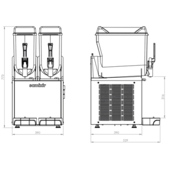 GRANIZADORA SLUSH24.B