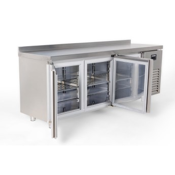 MESA REFRIGERACION SNACK 2 PUERTAS TPS-62 TROPICALIZADA